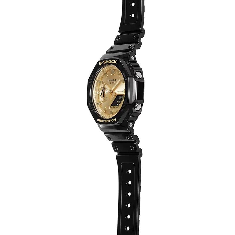 Casio G-Shock GA-2100GB-1A Gold Dial Men's Watch